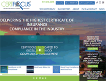Tablet Screenshot of certfocus.com